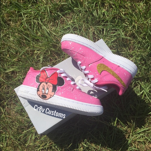 minnie mouse custom air force 1
